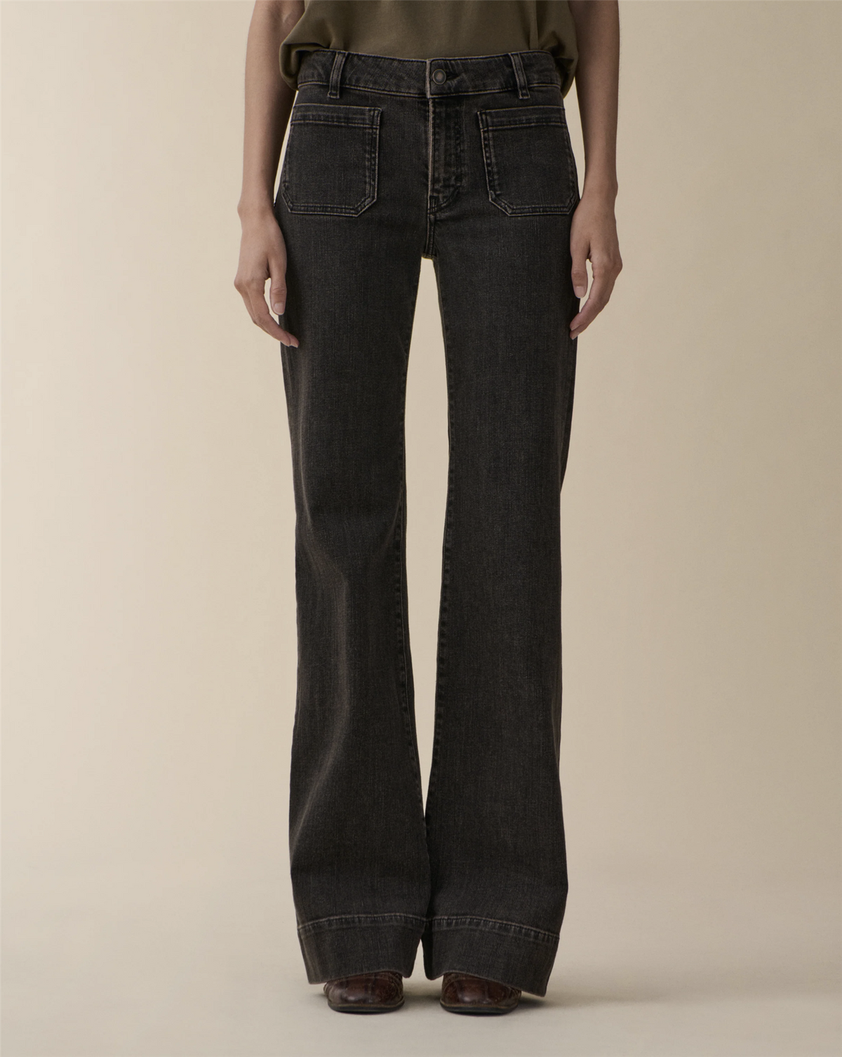 Jeans - St Monica Low Brown Overdye