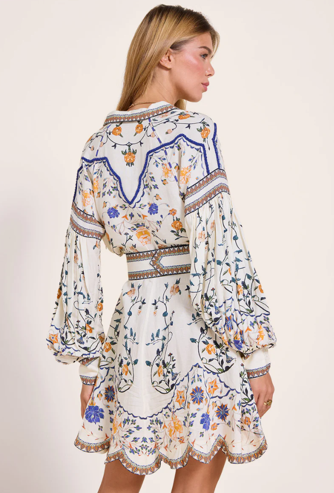 Kjole - Flora Mora Short Dress Vanilla