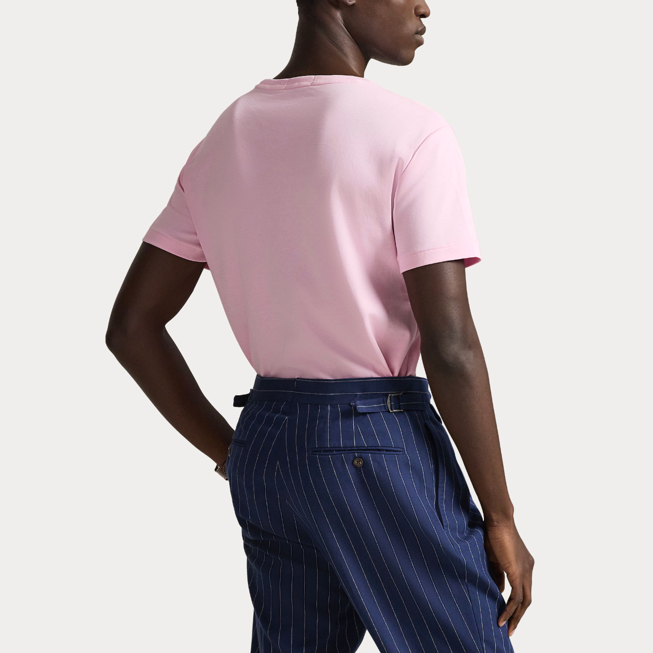 T-skjorte - Custom Slim Fit Soft Cotton T-Shirt Carmel Pink