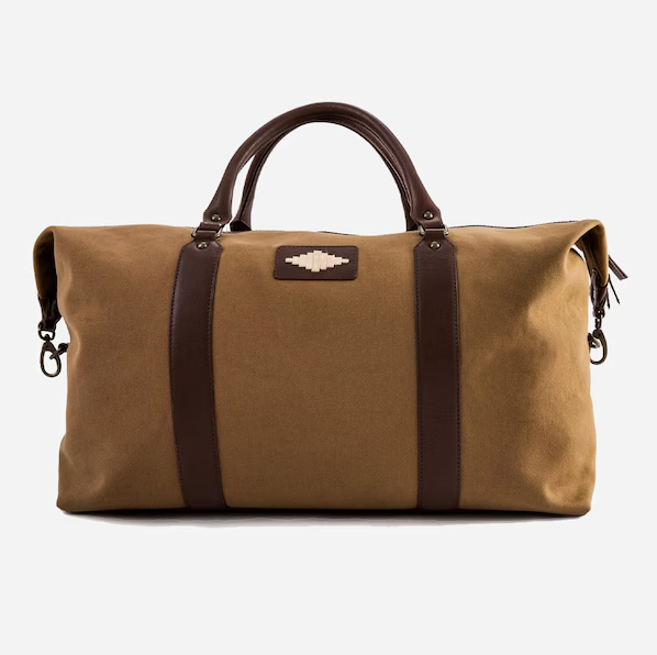 Bag - Caballero Large Travel Bag Sand Canvas