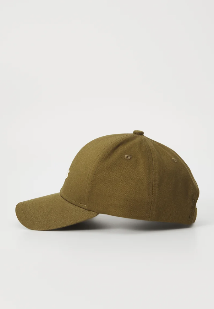 Caps - Zed Cotton-Twill Cap Embroidered Logo Dark Green