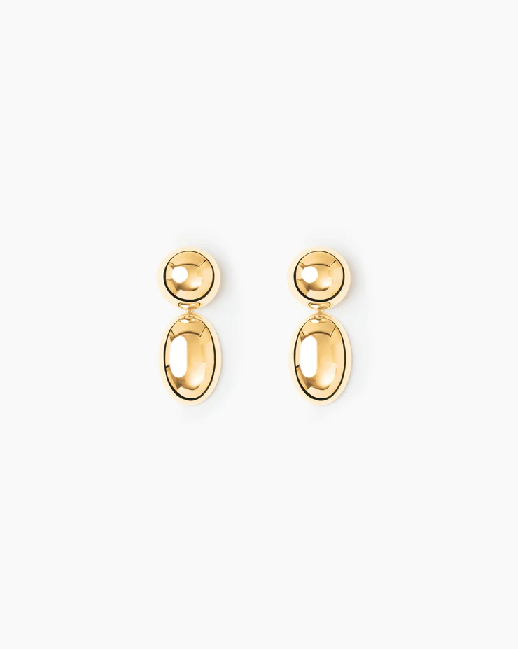 Øredobber - The Klara Earrings Gold