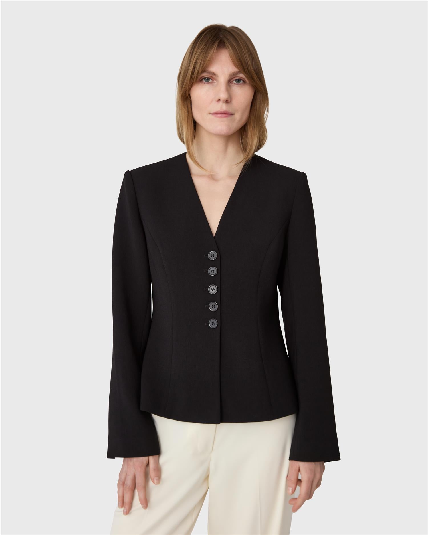 Blazer - Dania Crepe Blazer Black