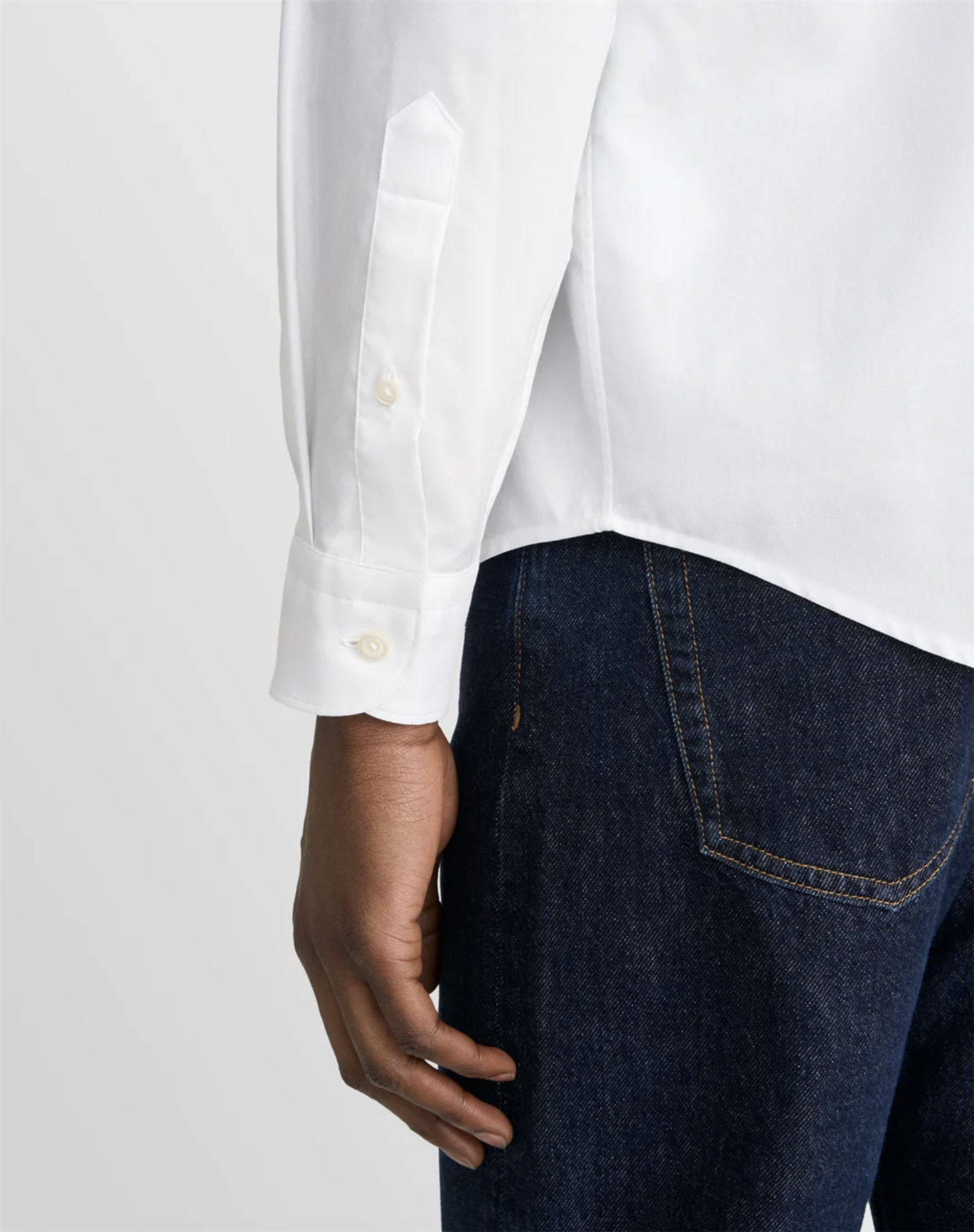 Skjorte - White Signature Oxford Shirt