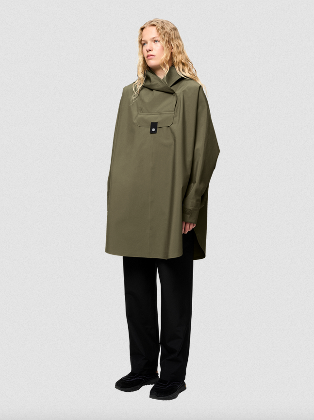 Poncho - Bergen Grape Leaf