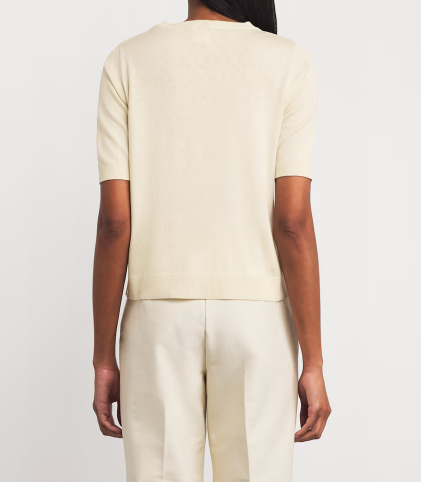Genser - Musette Silk Cotton Sweater Ivory