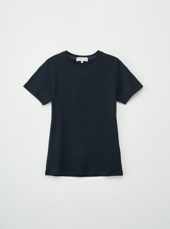 T skjorte - Agnes Tee Dark Navy