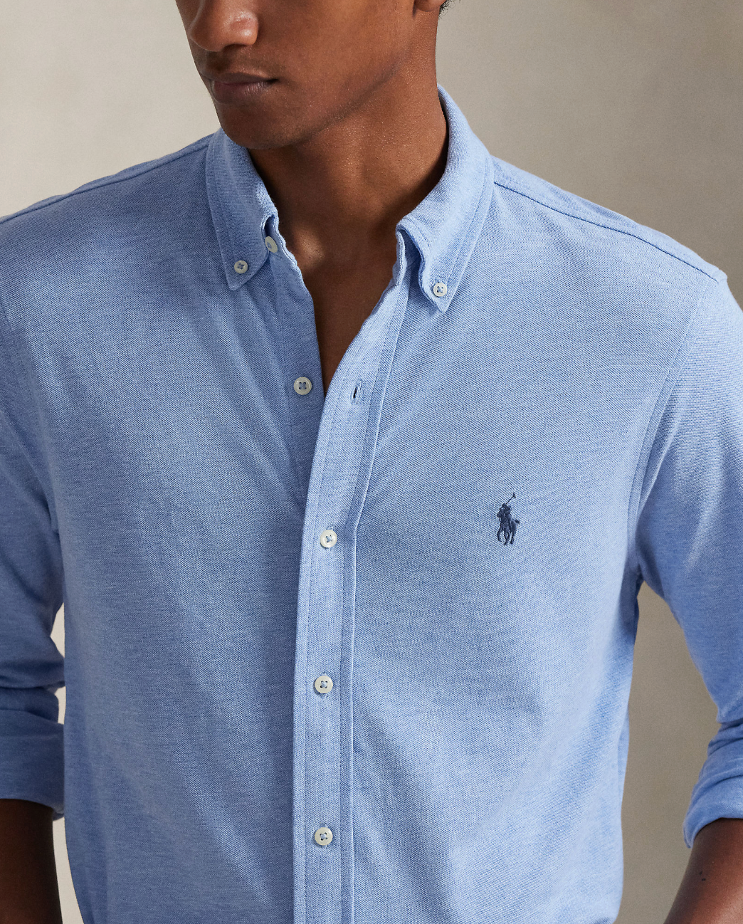 Skjorte - Featherweight Mesh Isle Heather