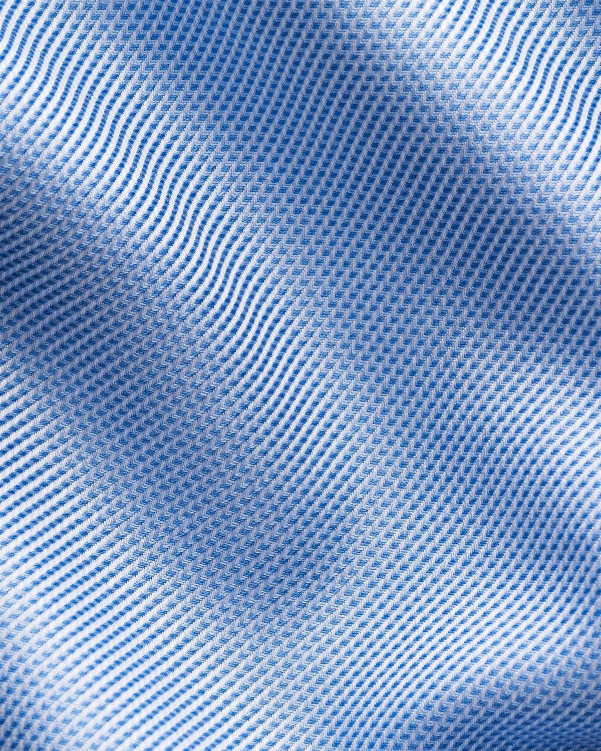 Skjorte - Semi Solid Signature Twill Contemporary Shirt Blue