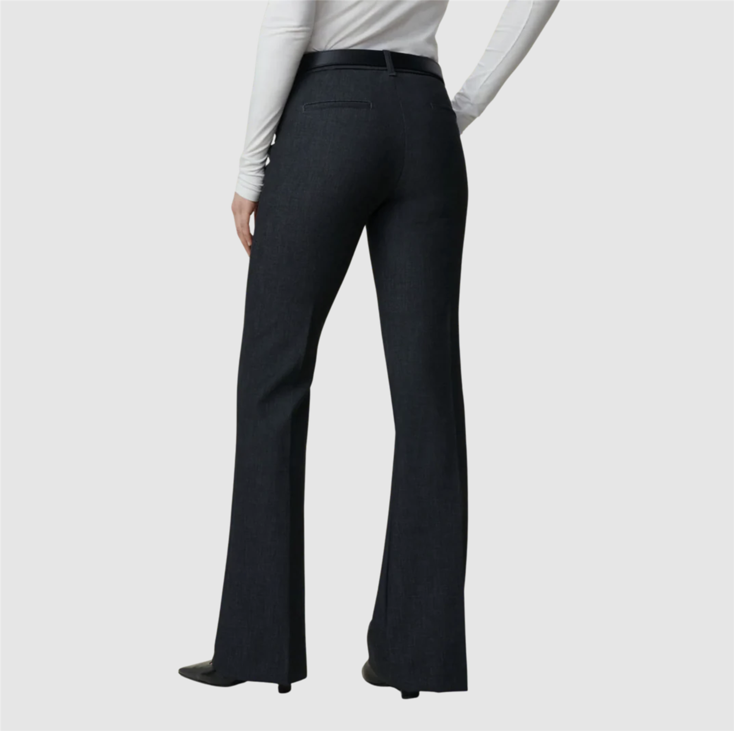 Bukse - Silvia Suple Robie Wool Tarmac