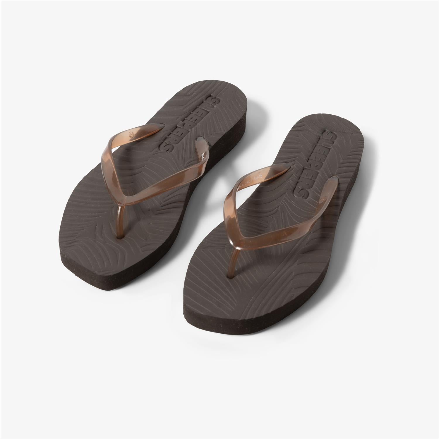 Sandaler - Tapered Platform Brown Transparent