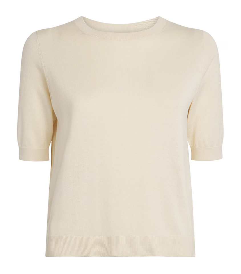 Genser - Musette Silk Cotton Sweater Ivory