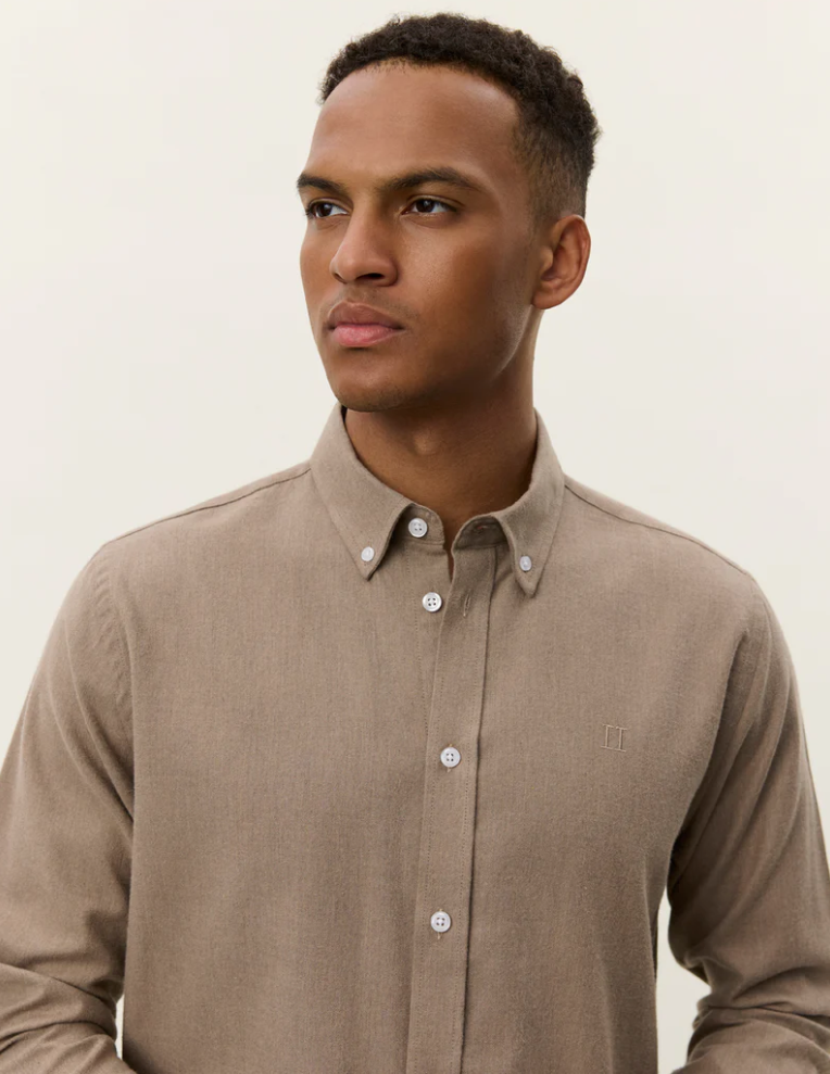 Skjorte - Desert Reg Shirt Lead Gray