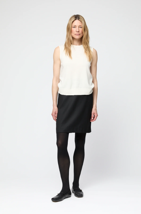Topp - Classic Wool Tank Macadamia