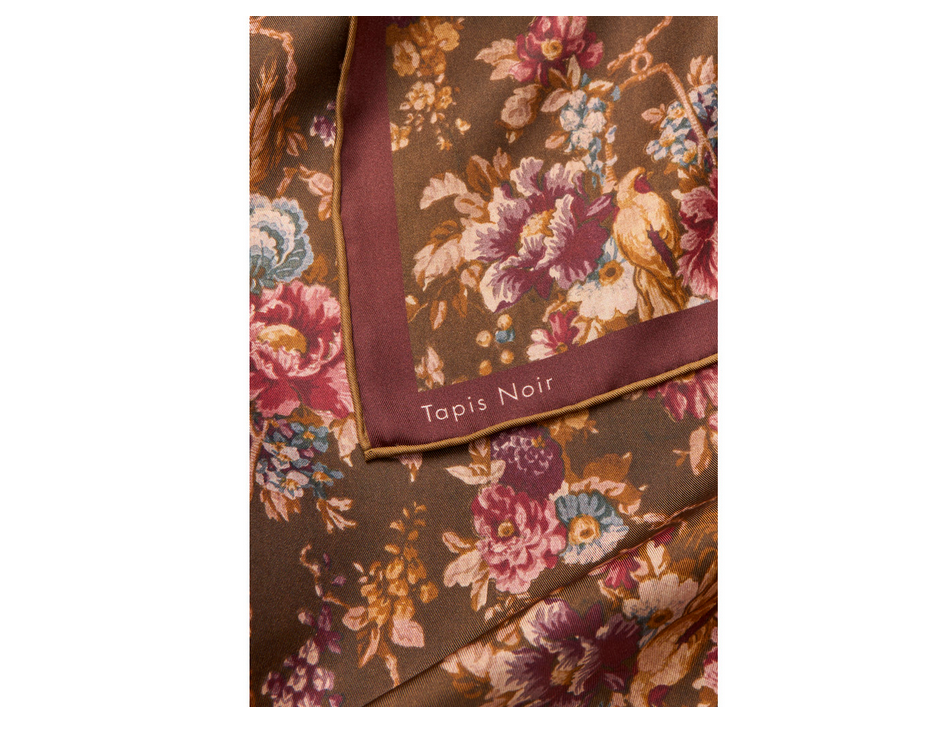 Skjerf - Classical Daisy Scarf Brown