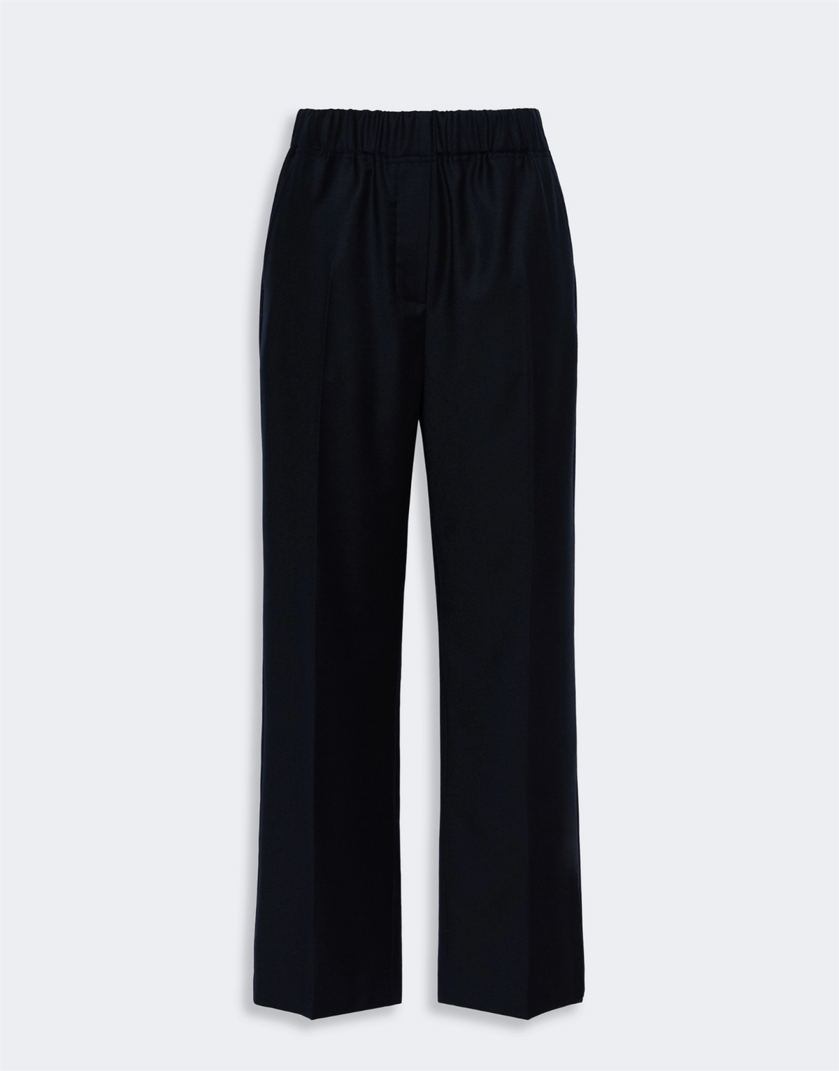 Bukser - Hateley Stretch Wool Flannel Trousers Navy