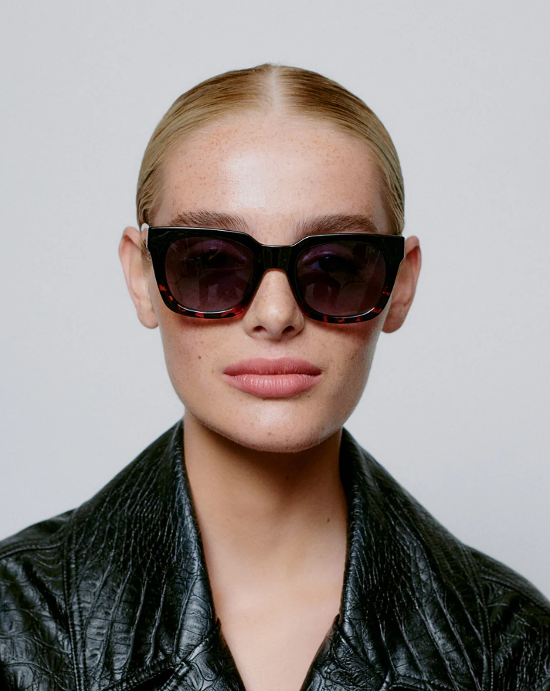 Solbriller - Nancy Black Demi Tortoise