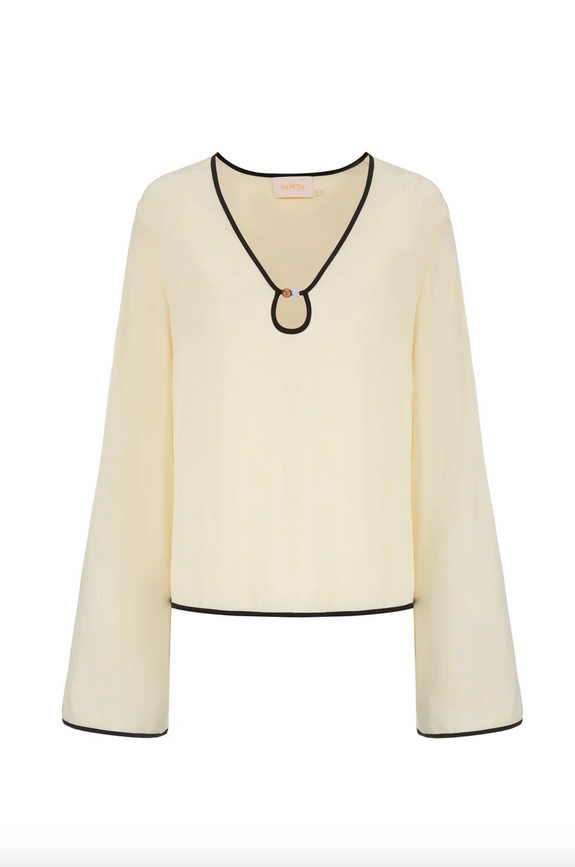 Bluse - The Lucia Top Pearl