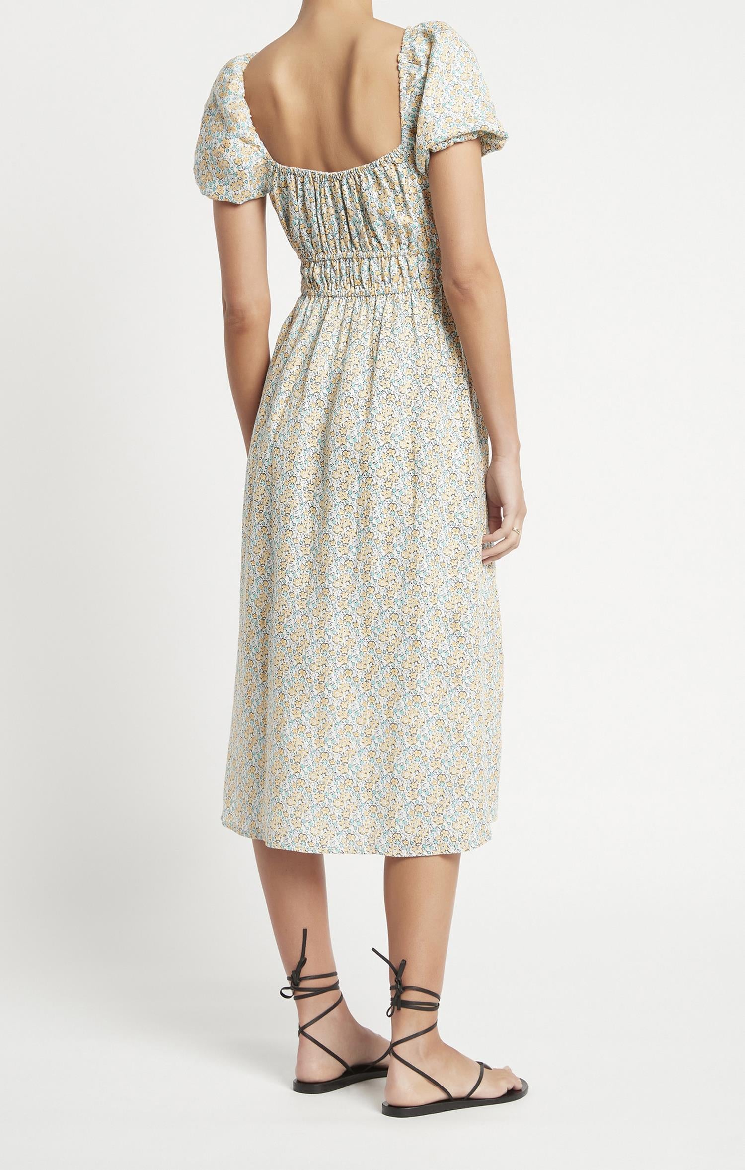 Kjole - Terina Midi Dress Sabinosa Floral Print