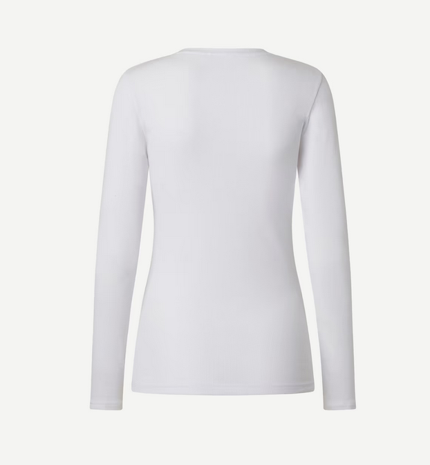 Topp - Alexa Longsleeve White