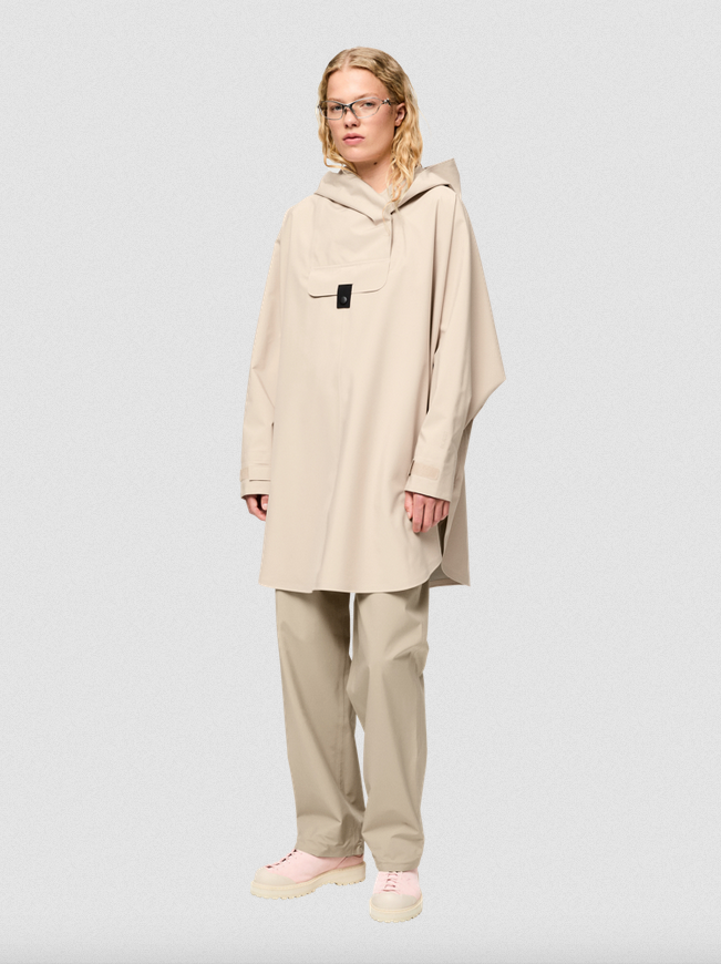 Poncho - Bergen Beige