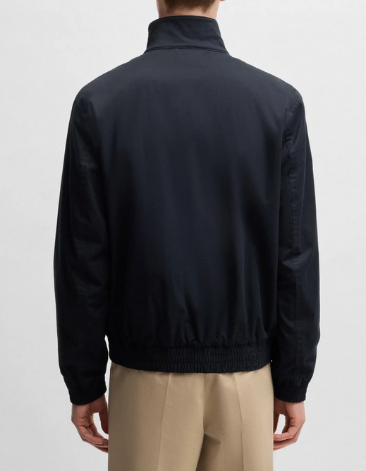 Ytterjakke - Coiner Cotton-Blend Jacket Double B Monogram Dark Blue