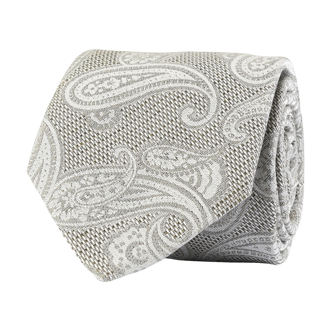 Slips - Classic Tie Olive Melange