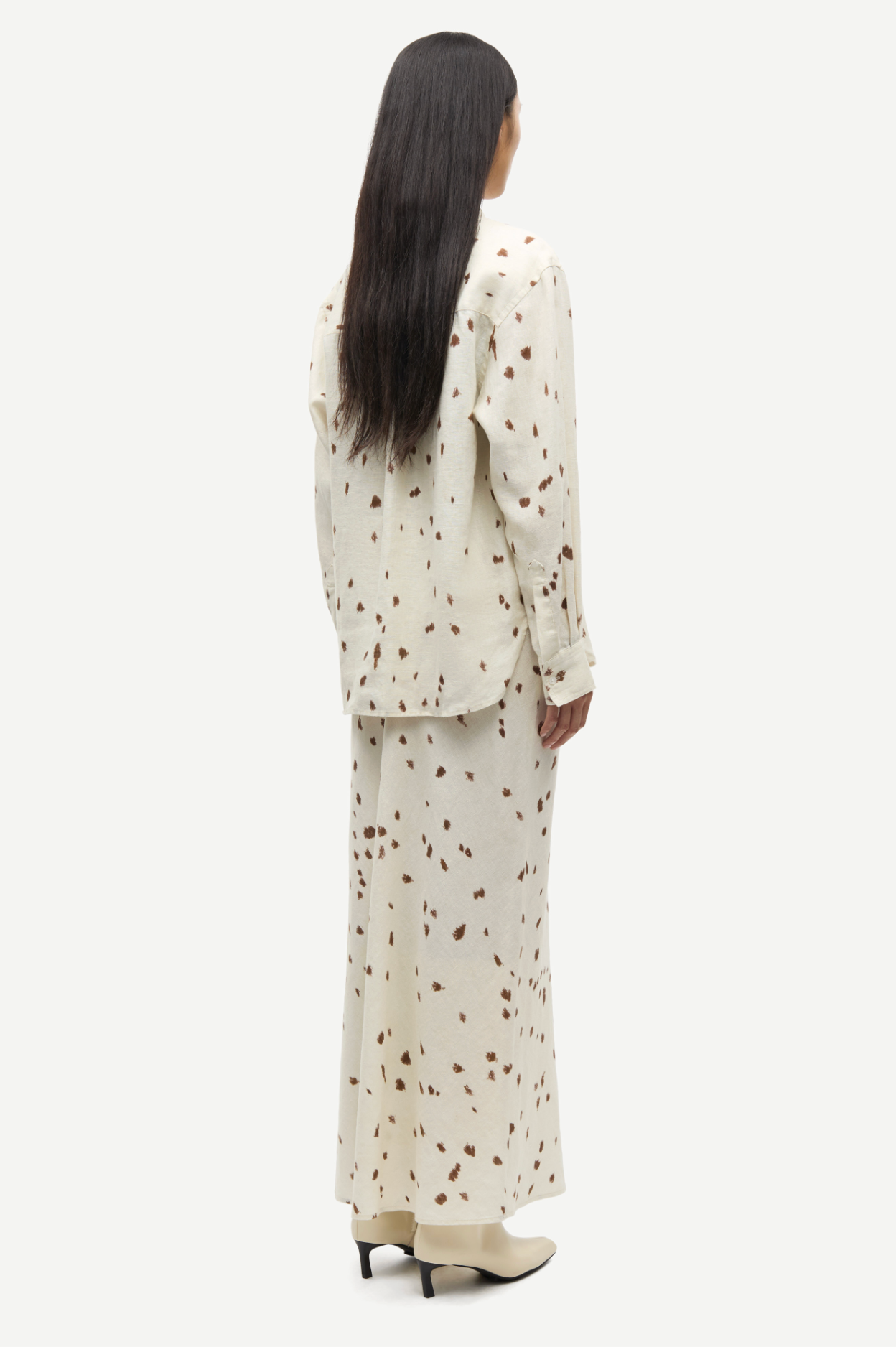 Skjørt - Saagneta Long Skirt Stray Dott