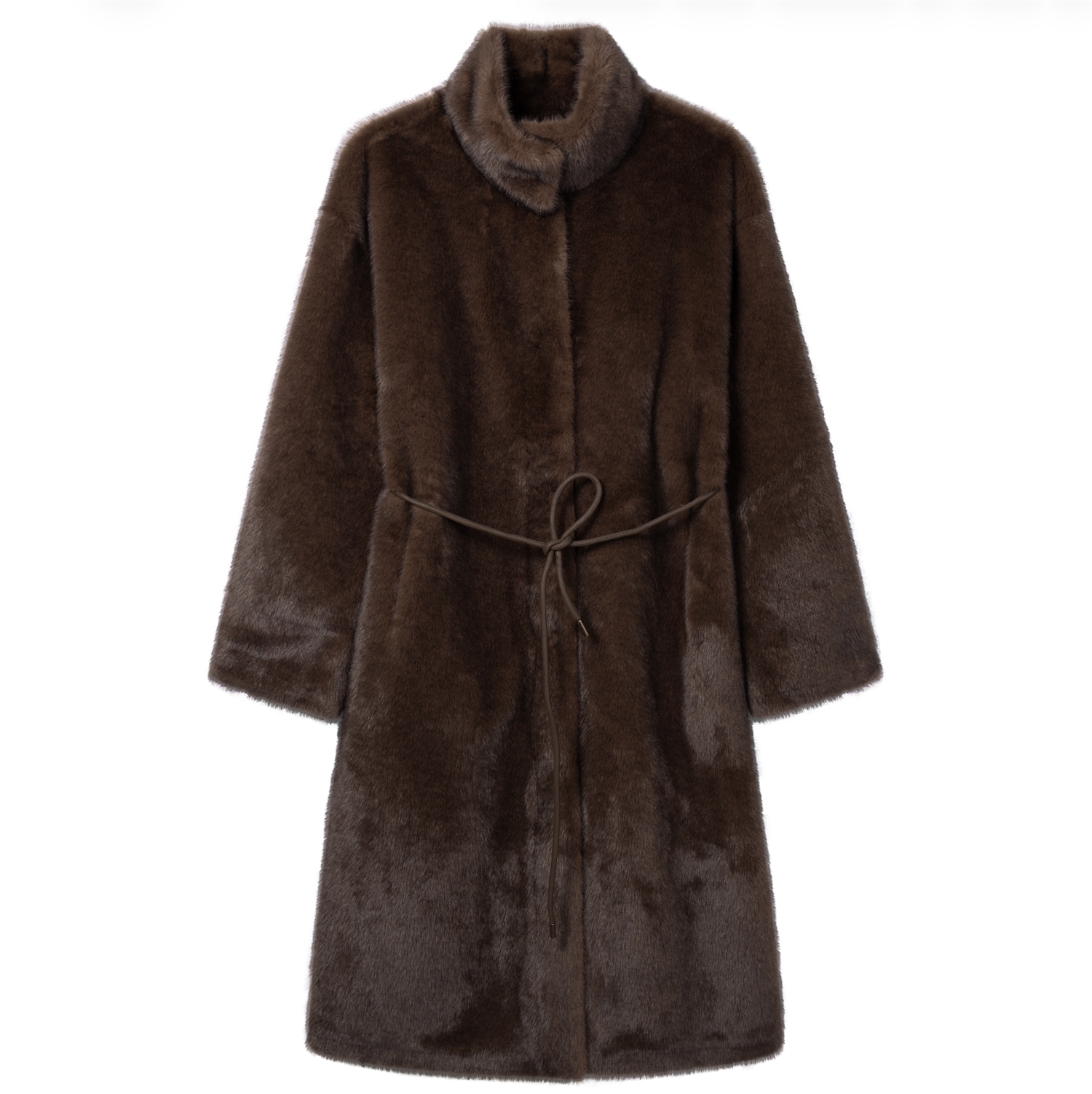 Kåpe - Freja Faux Mink Choco