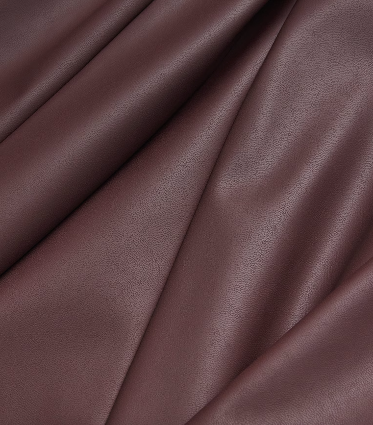 Skjørt - Burgundy Faux Leather Nocera Maxi Skirt