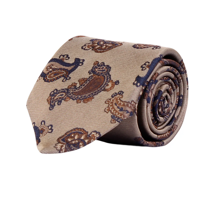 Slips - Classic Tie Paisley 805 Beige