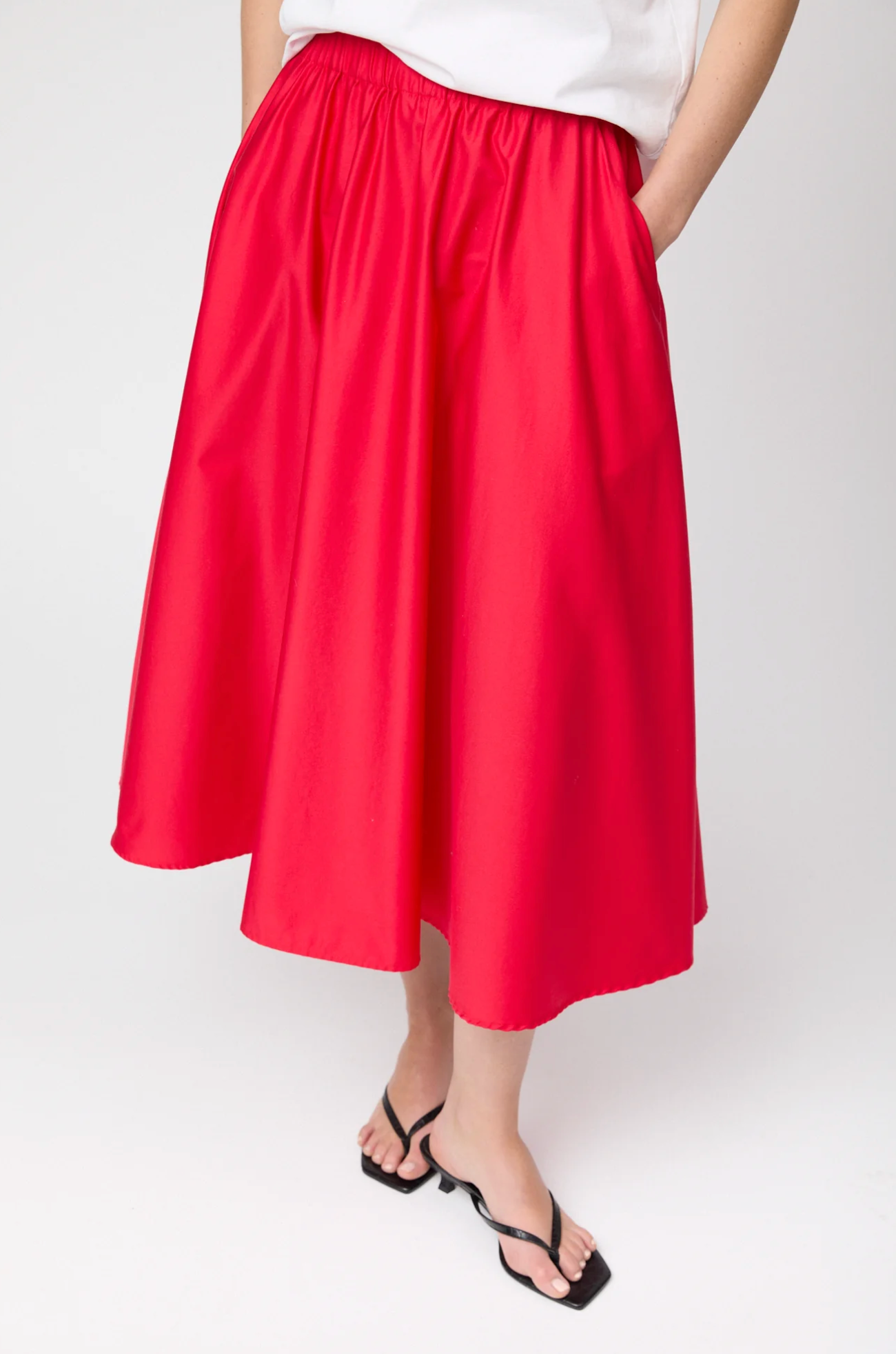 Skjørt - Isabella Skirt Vivid Red