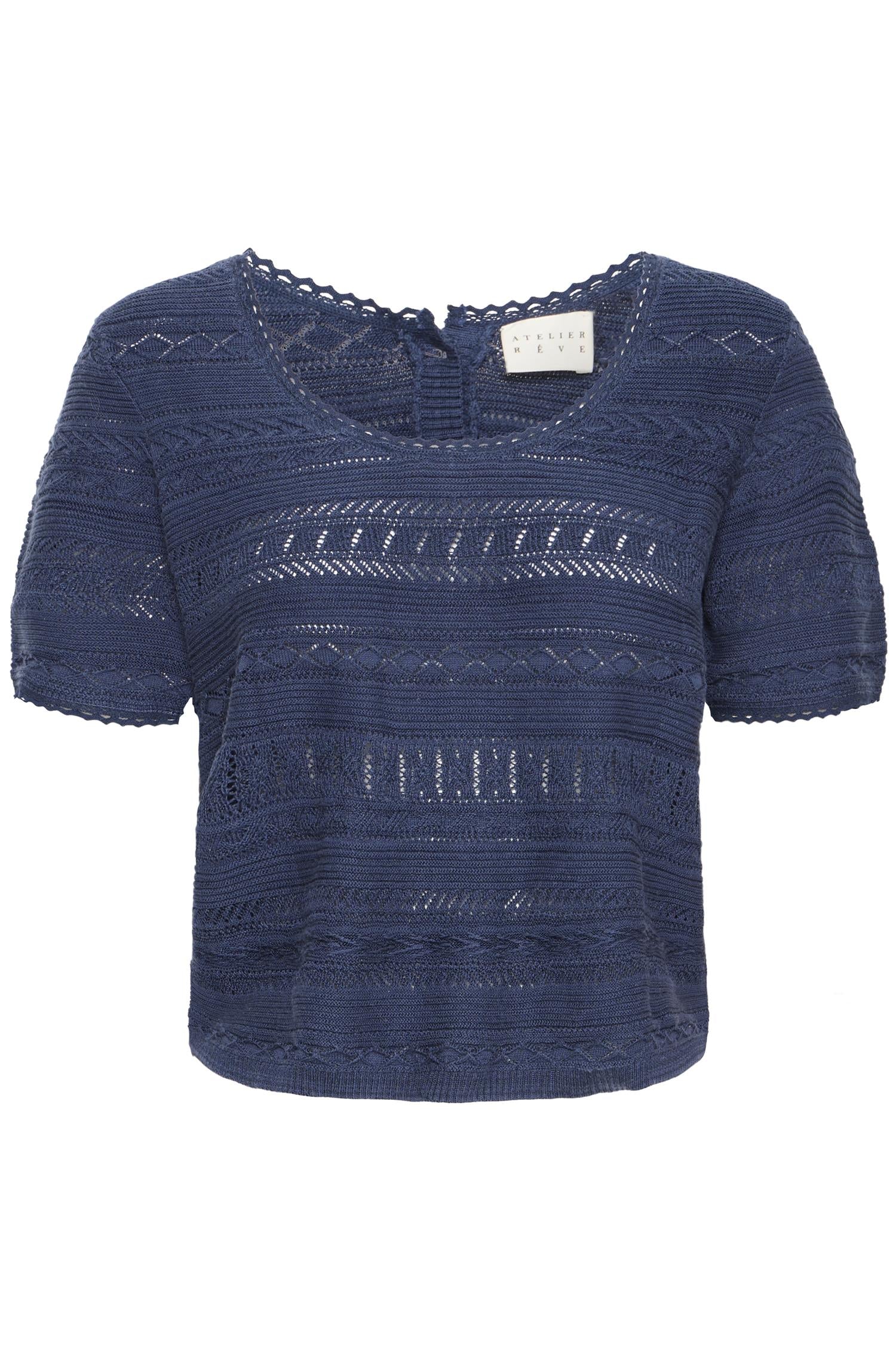 Topp - Irvilma Blue Indigo