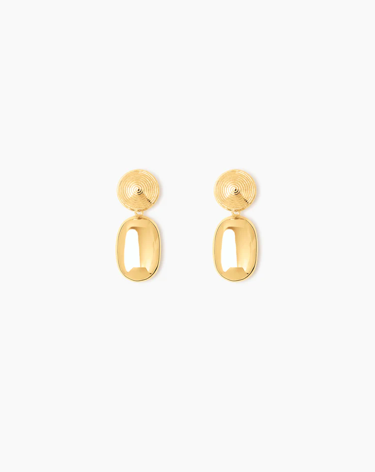 Øredobber - The Carla Earrings Gold