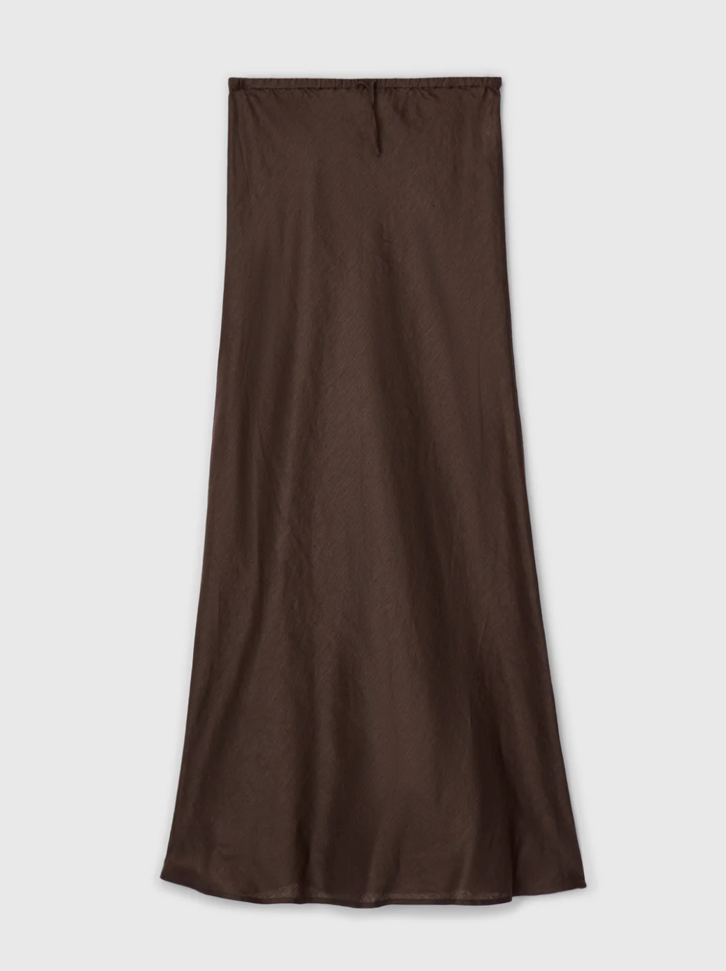 Skjørt - Linen Siena Skirt Chocolate Brown