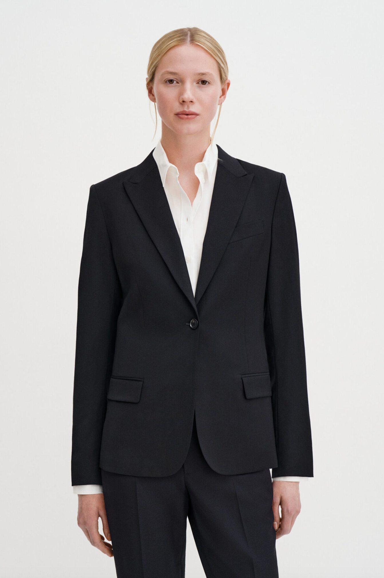 Blazer - Sasha Cool Wool Blazer Black