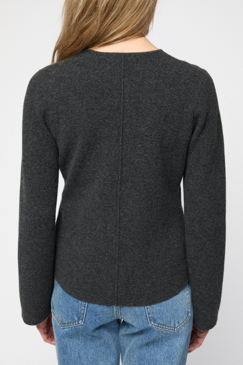 Genser - Milano Knit Wool Blazer Graphite
