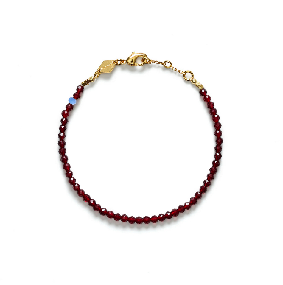 Armbånd - Tan Line Bracelet Deep Burgundy