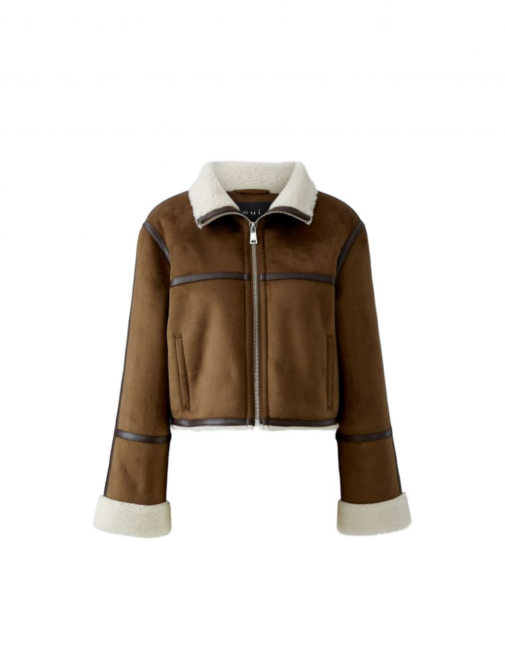 Jakke - Sherling Jacket Brown