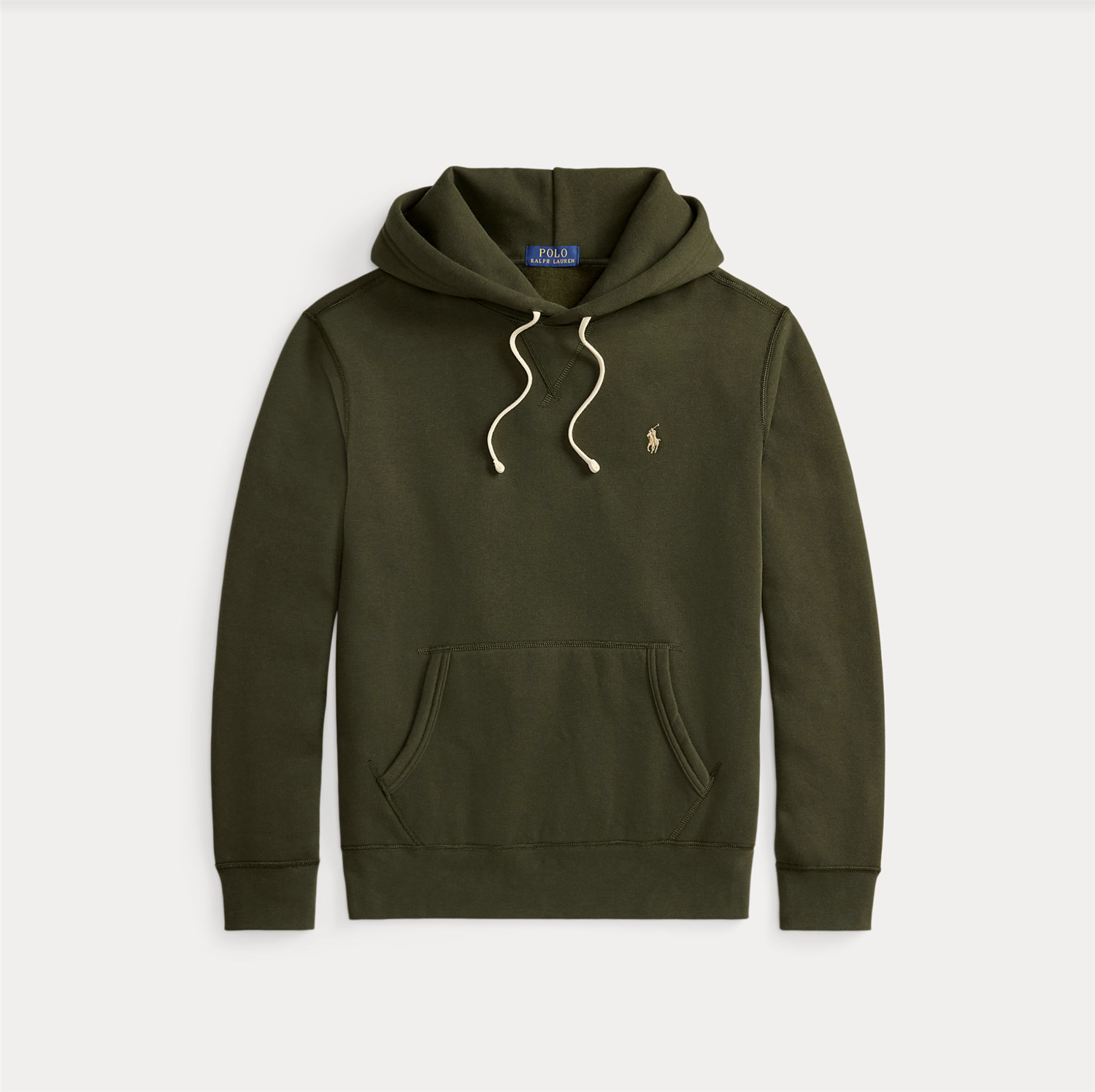 Genser - The Rl Fleece Hoodie Company Olive