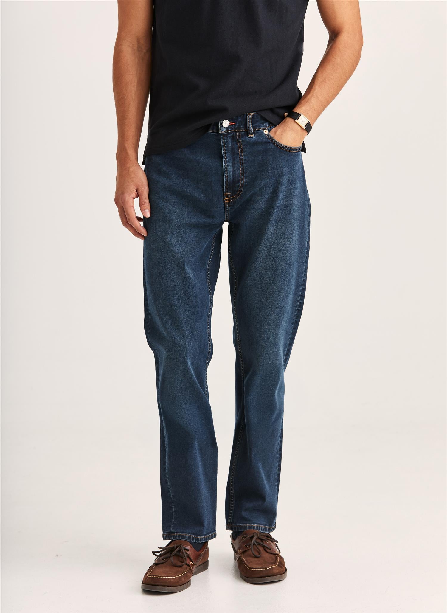 Jeans - James Satin Jeans One Year Wash