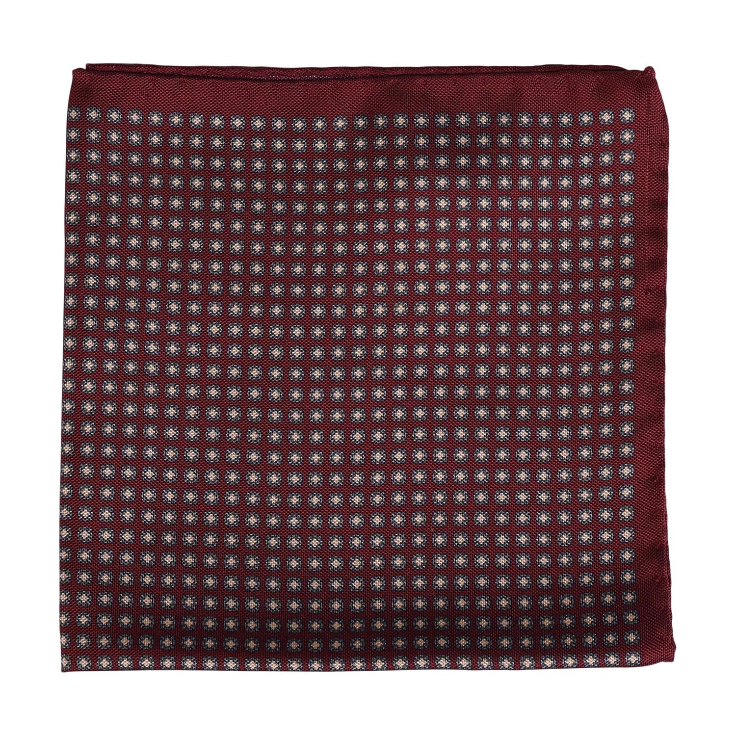 Tørkle - Pocket Square Bordeaux