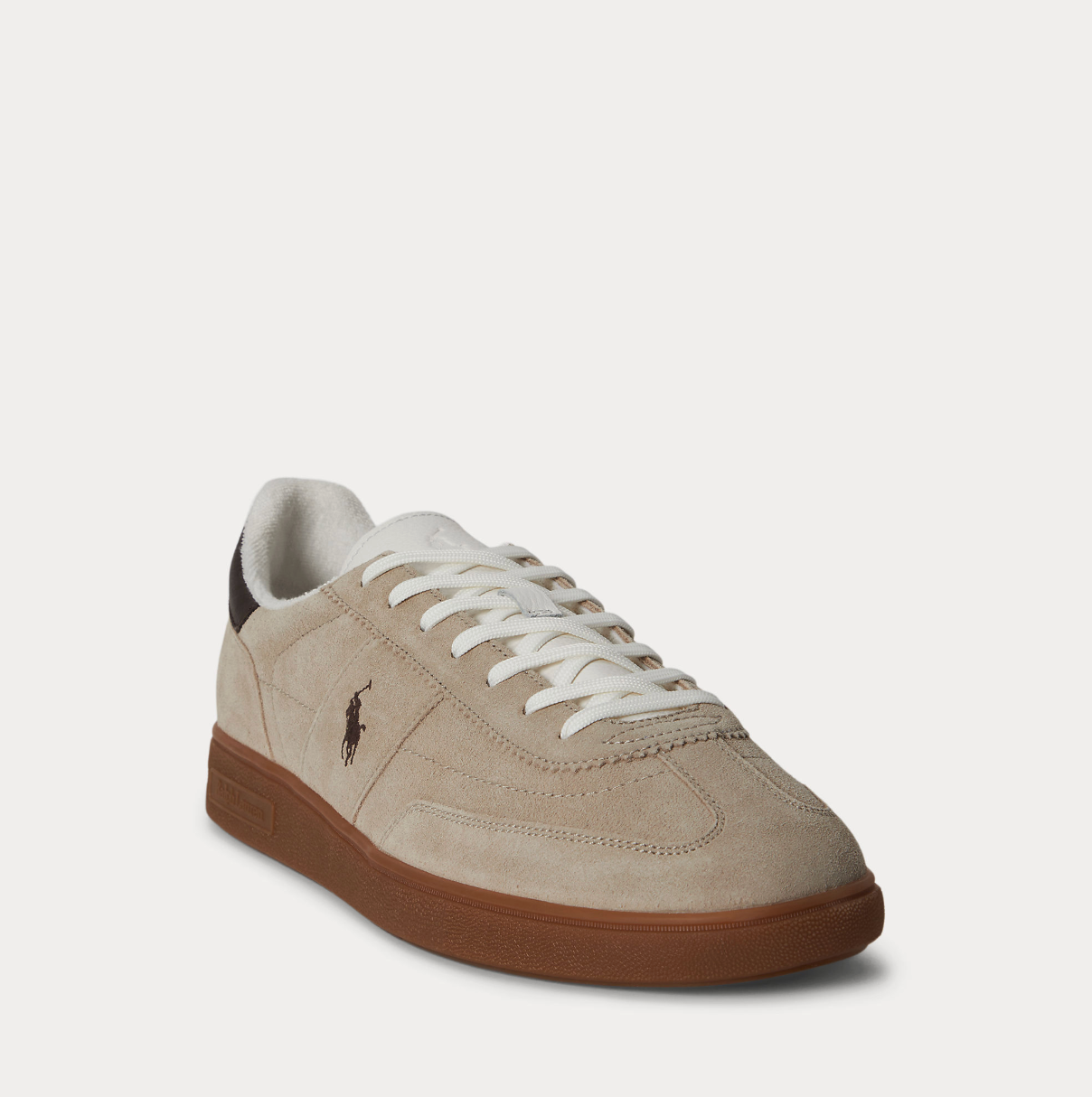 Sko - Bedford Suede Sneaker Milkshake / Dark Brown