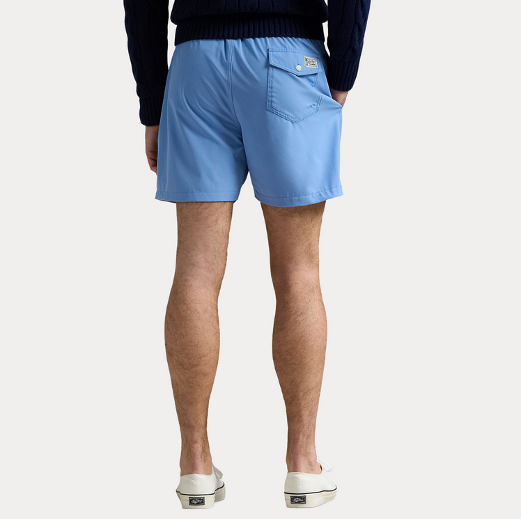 Badeshorts - Traveler Classic Swim Trunk Harbour Island Blue