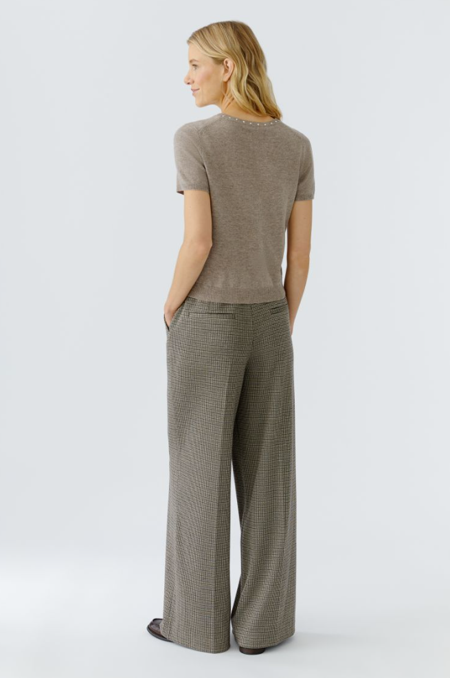 Genser - Jumper Short Sleeve Smokey Taupe