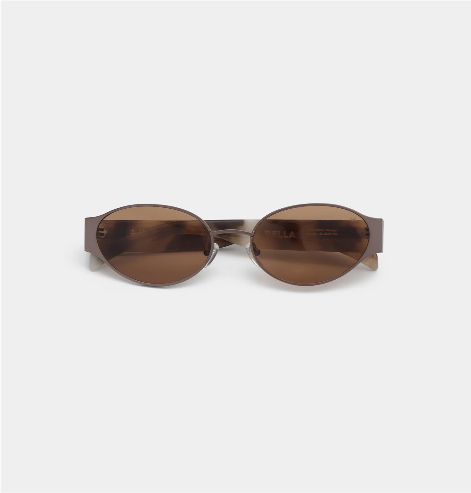 Solbriller - Bella Matte Brown Cookie Dough
