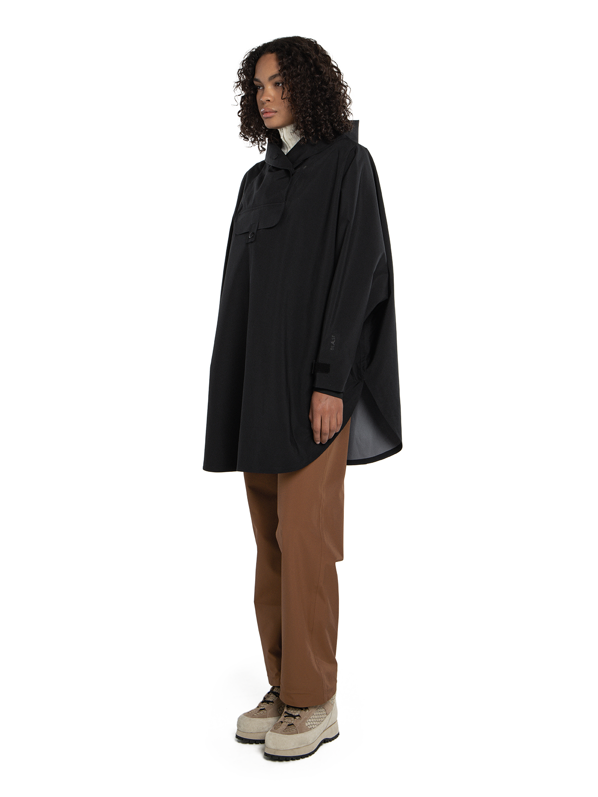 Poncho - Bergen Poncho Black