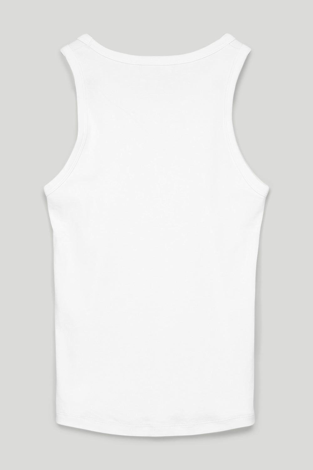 Singlet - Ella Rib Top White