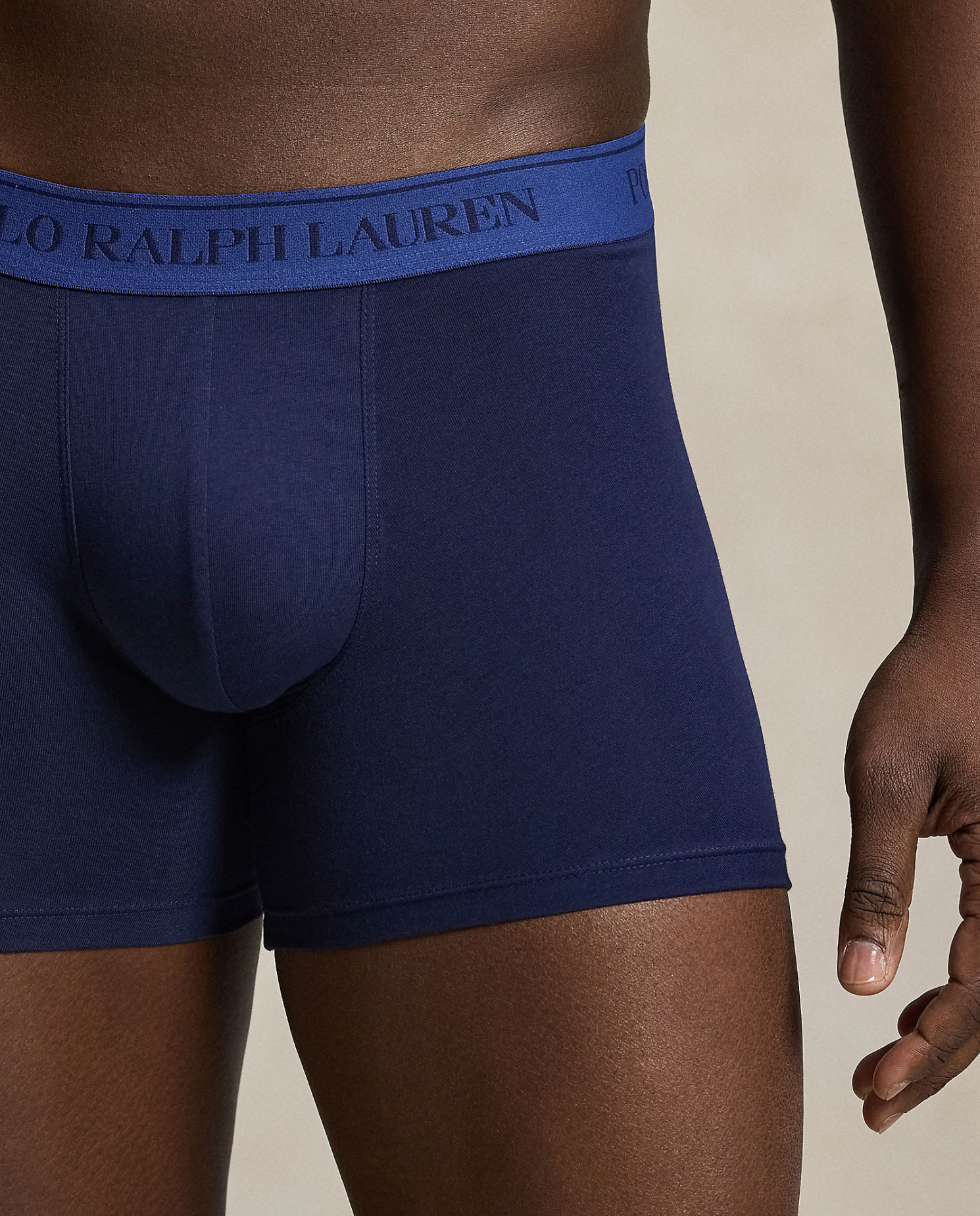 Boxershorts - Stretch Cotton Boxer Brief 3-Pack Navy
