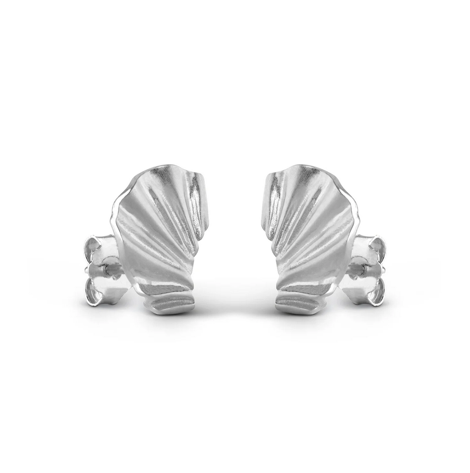 Øredobber - Mini Wave Earring Silver